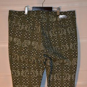 Daniele Alessandrini men's paisley pantd 32-31